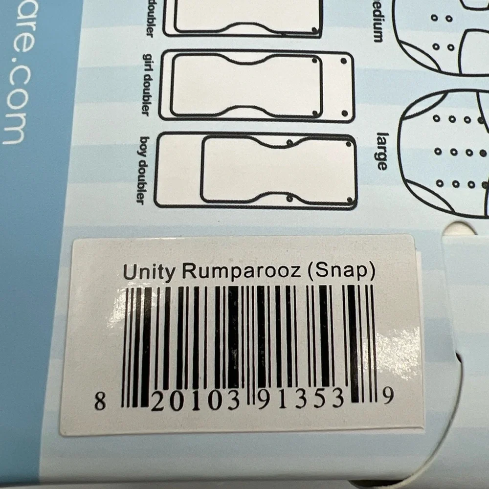 NWT Rumparooz One Size Cloth Pocket Diaper Snap, Save the Bees 🐝